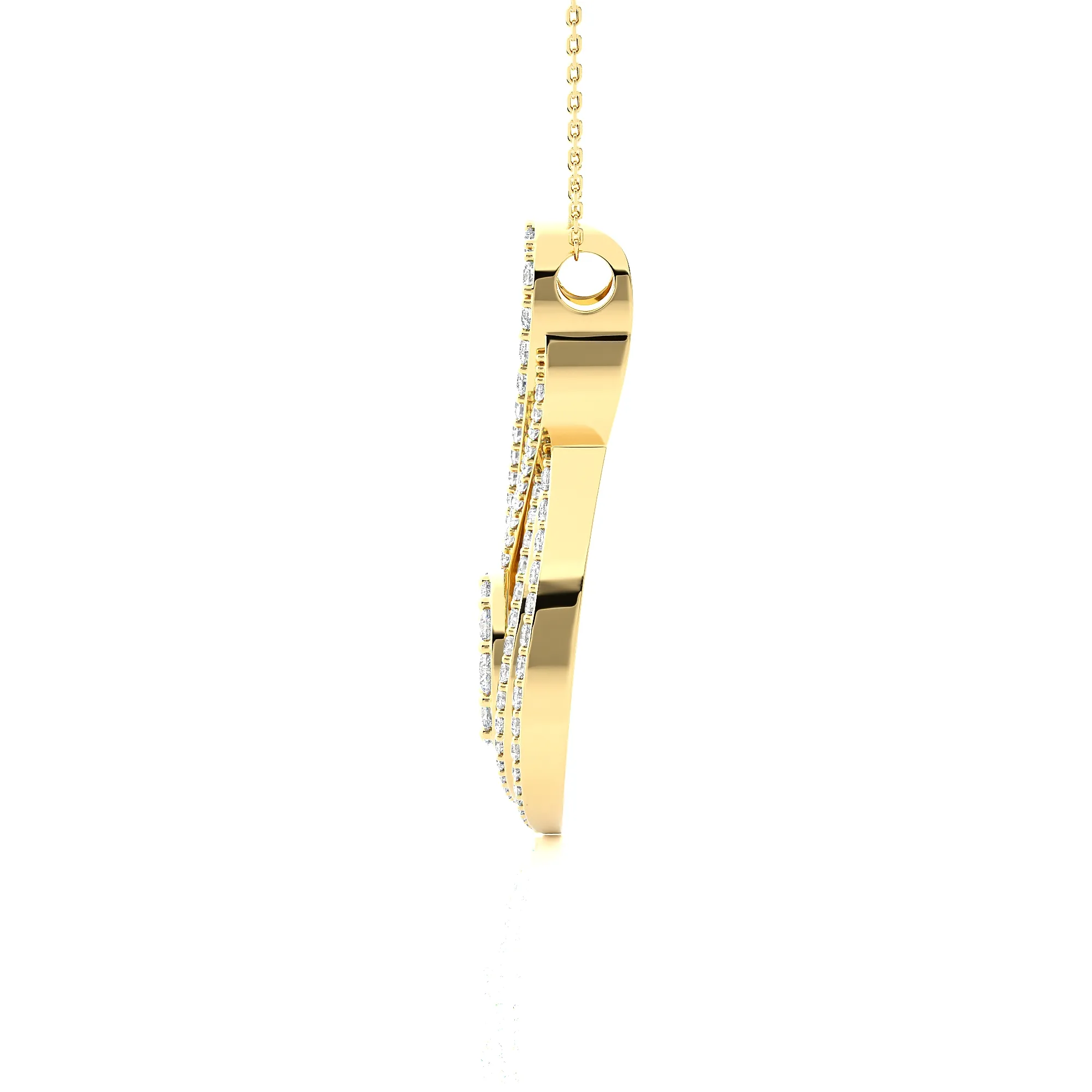 1 3/4 ctw Round Lab Grown Diamond Fashion Pendant