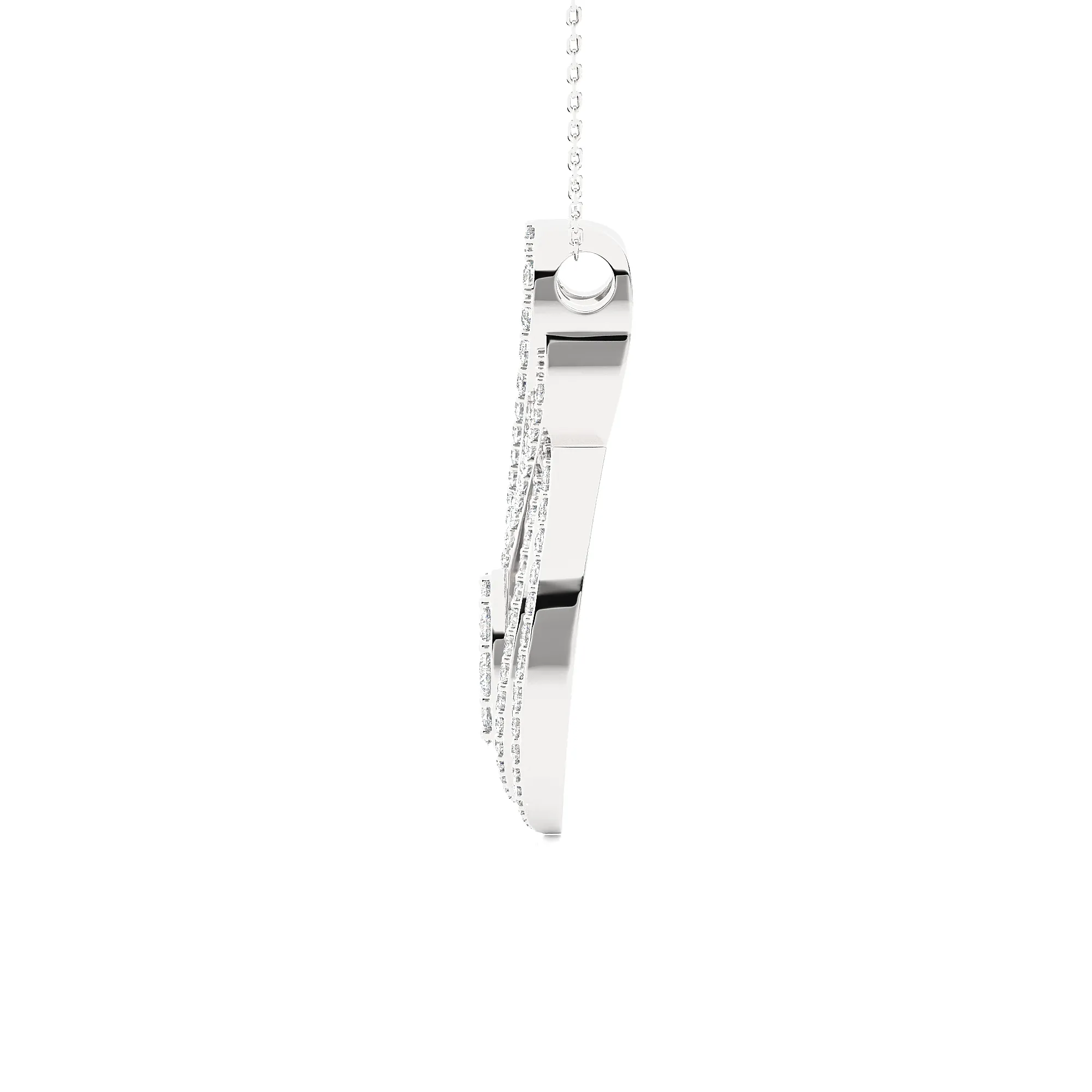 1 3/4 ctw Round Lab Grown Diamond Fashion Pendant