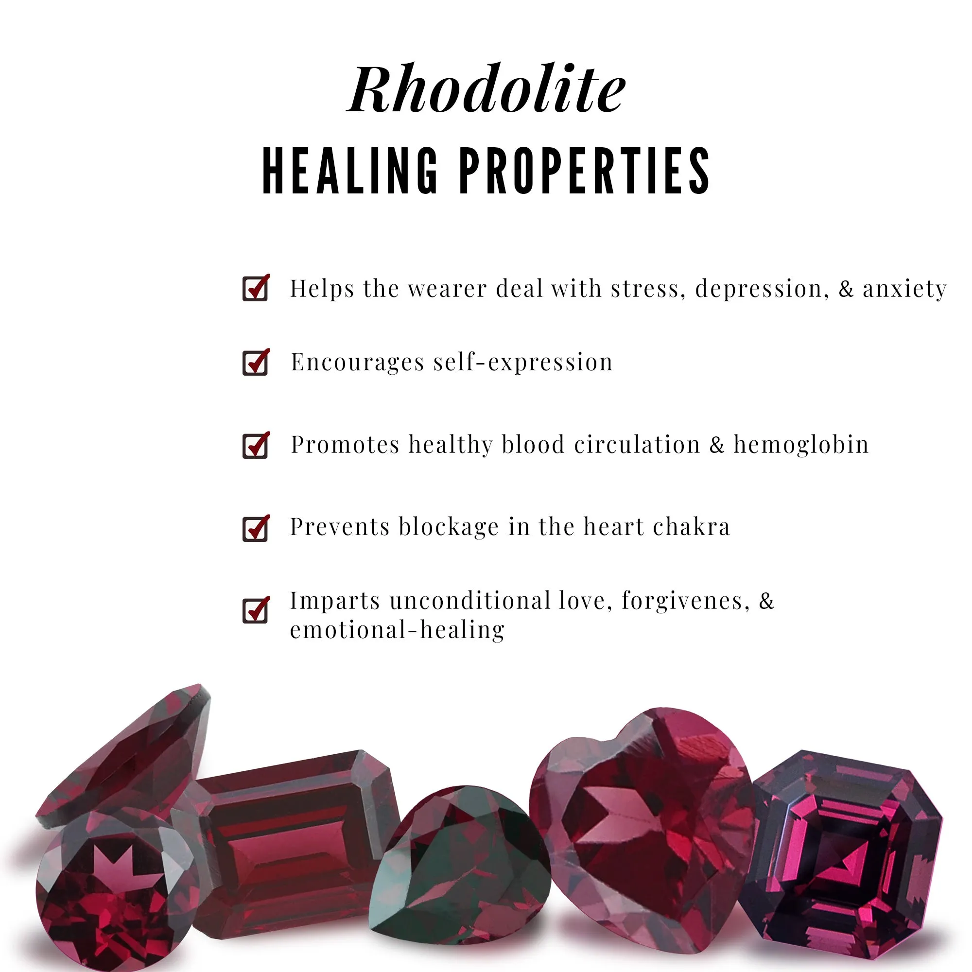 1.25 CT Classic Rhodolite Stud Earrings with Diamond Halo