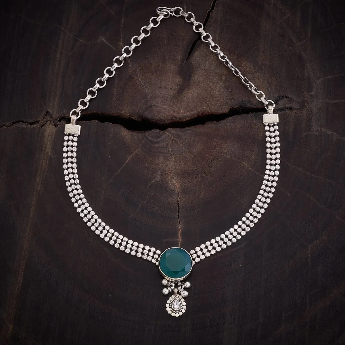 92.5 Silver Necklace 163055
