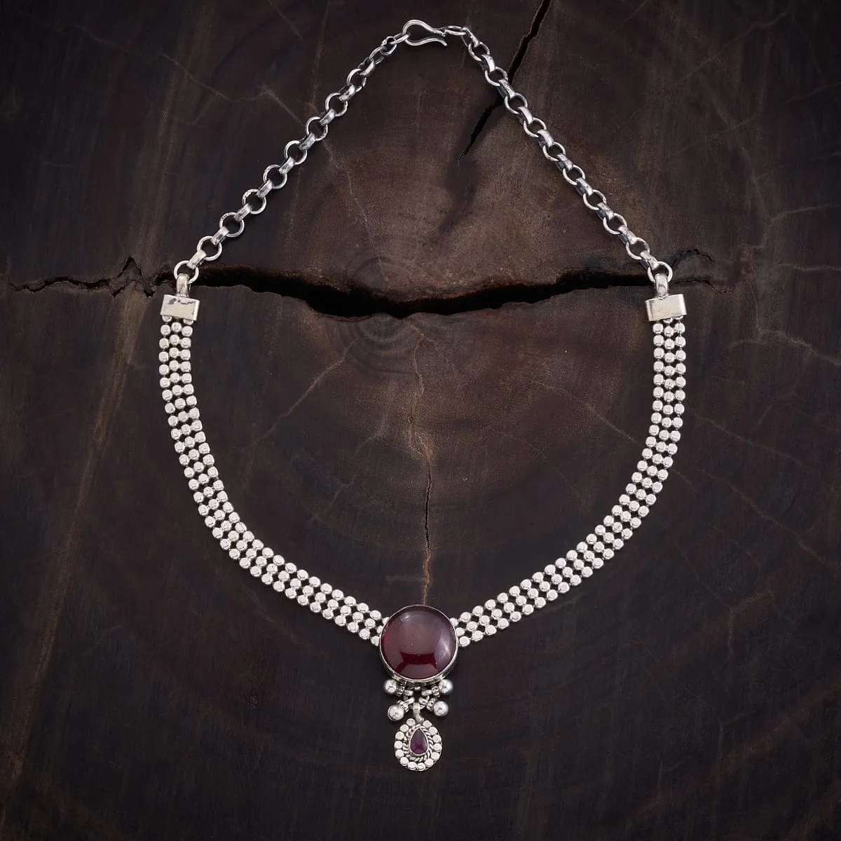92.5 Silver Necklace 163055