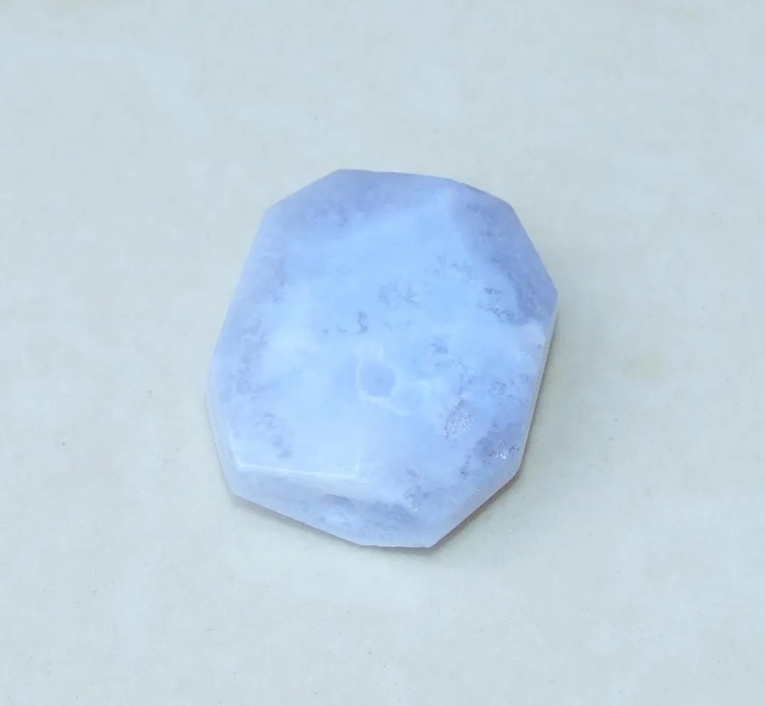 Aquamarine Stone, Loose Gemstones, Aquamarine Cabochon, Gemstone pendant, Natural Stone Beads, Aquamarine Pendant - 23mm x 31mm - 5522