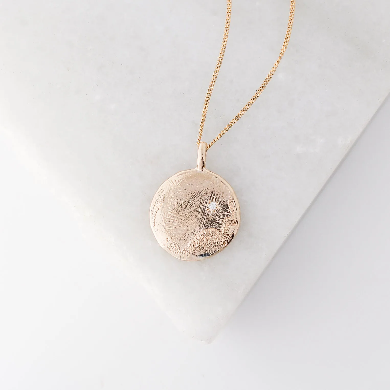 Beach Diamond Necklace