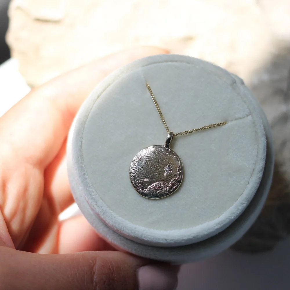 Beach Diamond Necklace