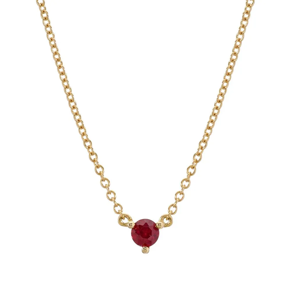Birthstone Petite Necklace