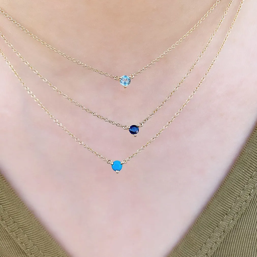 Birthstone Petite Necklace