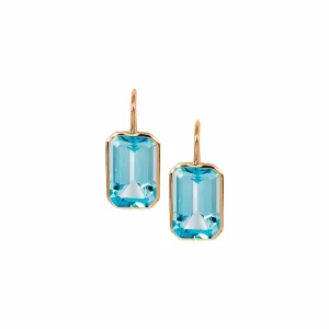 Blue Topaz Gossip Earrings