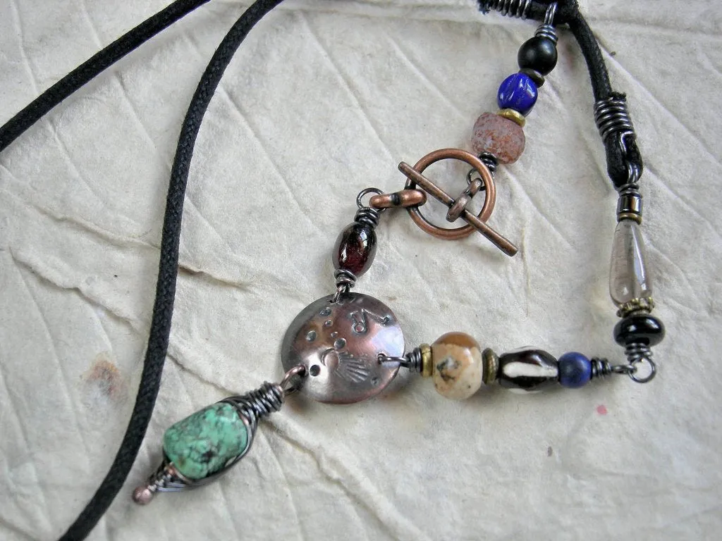 Capricorn Zodiac Necklace, Custom Birth Stone Jewelry