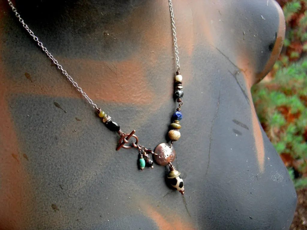 Capricorn Zodiac Necklace, Custom Birth Stone Jewelry