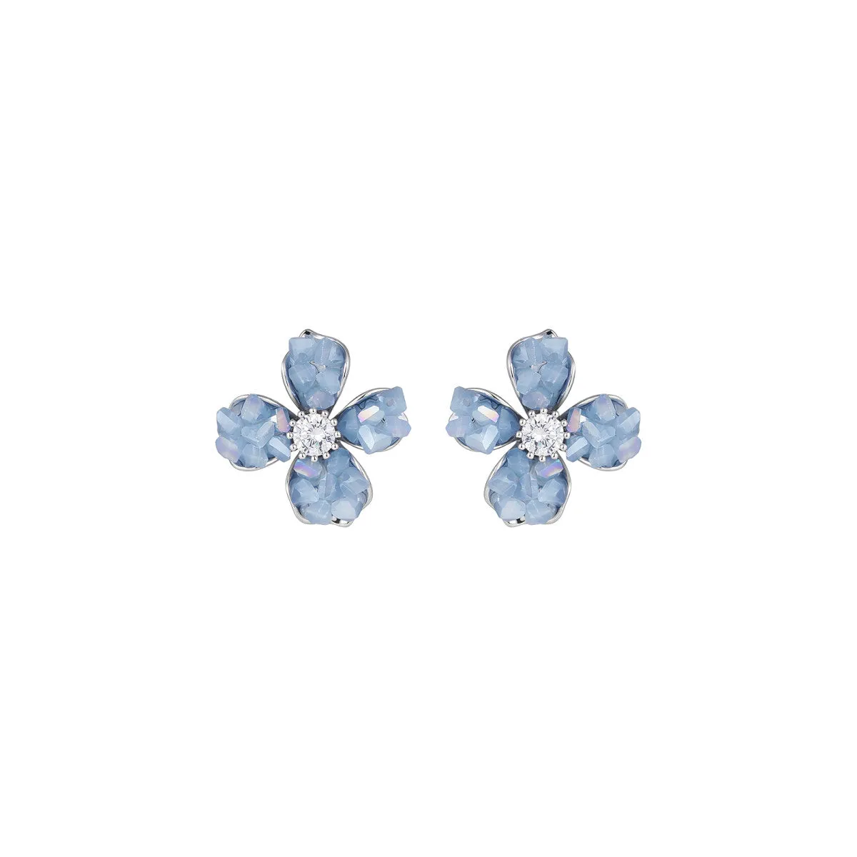 Crystal Manuka Blue Earrings