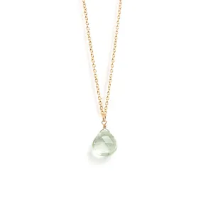 February Amethyst Birthstone Pendant Necklace