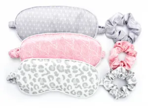 Five More Minutes: Silky Satin Eye Mask & Scrunchie Set
