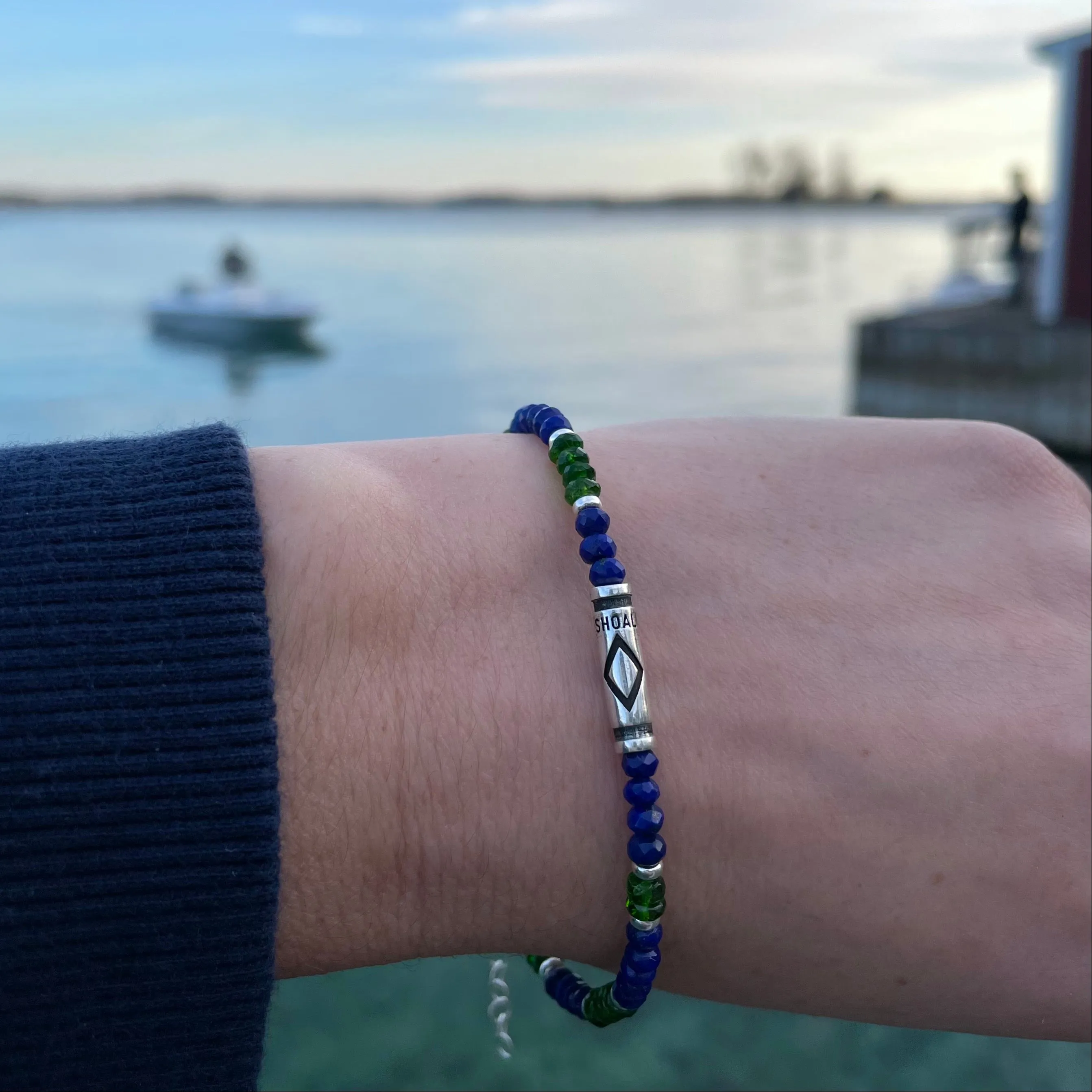 Gemstone Shoal Marker Bracelet