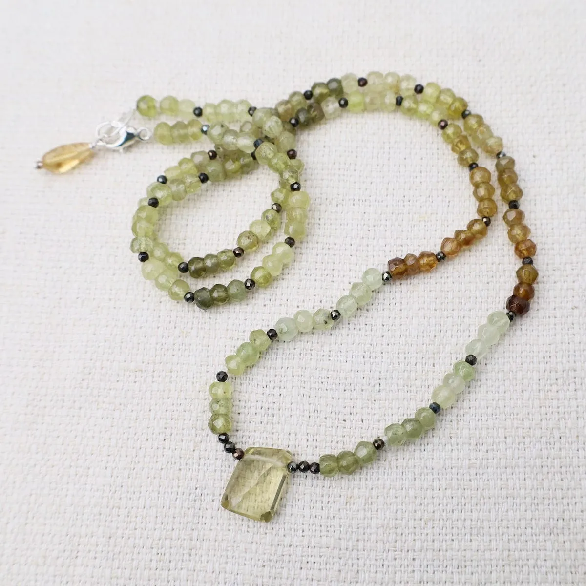 Green Garnet Necklace