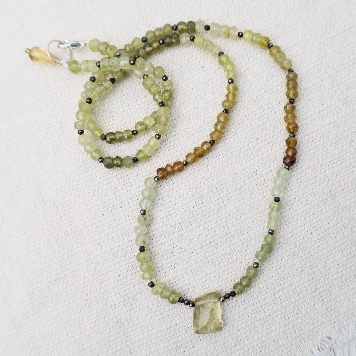 Green Garnet Necklace
