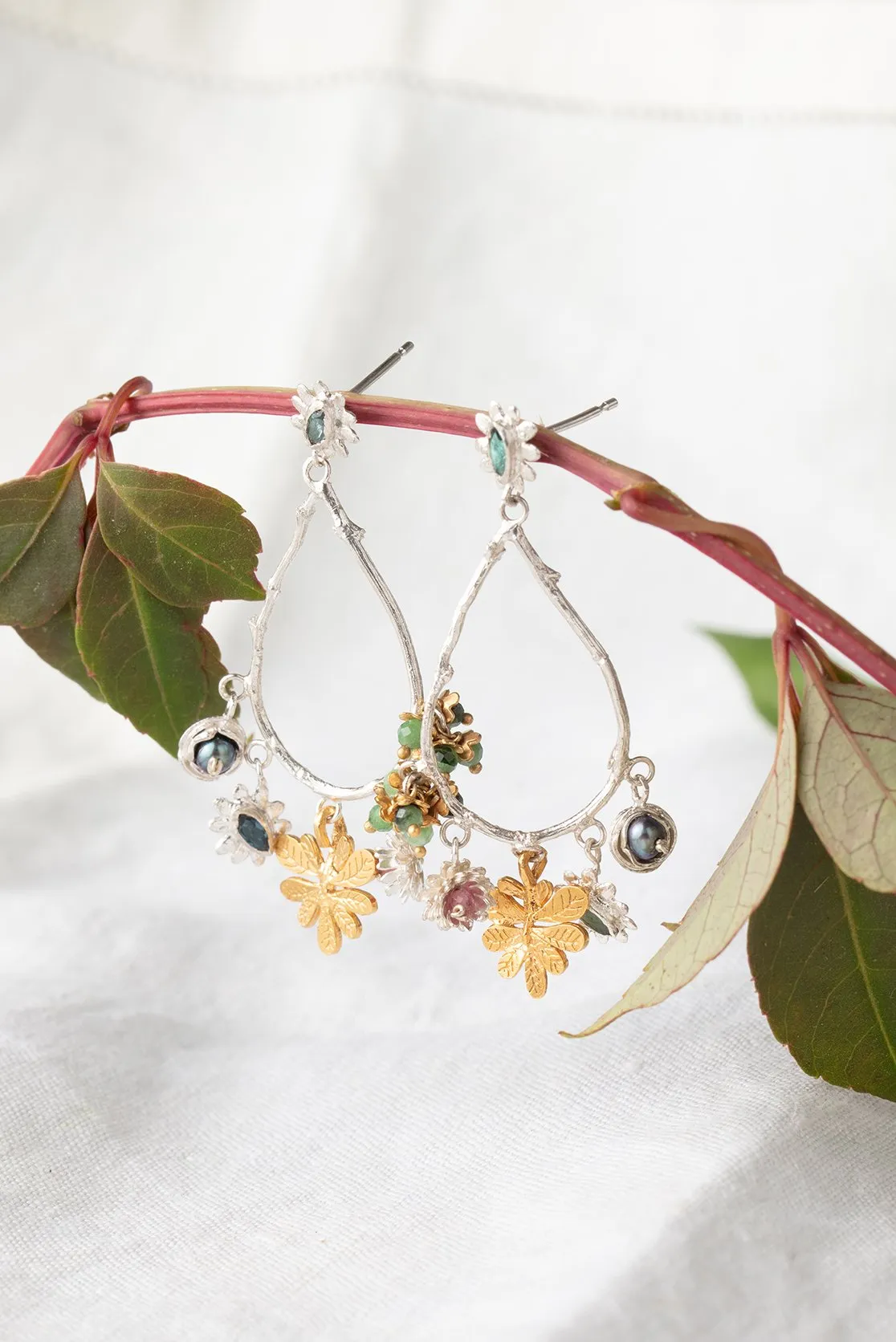 Handmade Jungle Fruit Earrings
