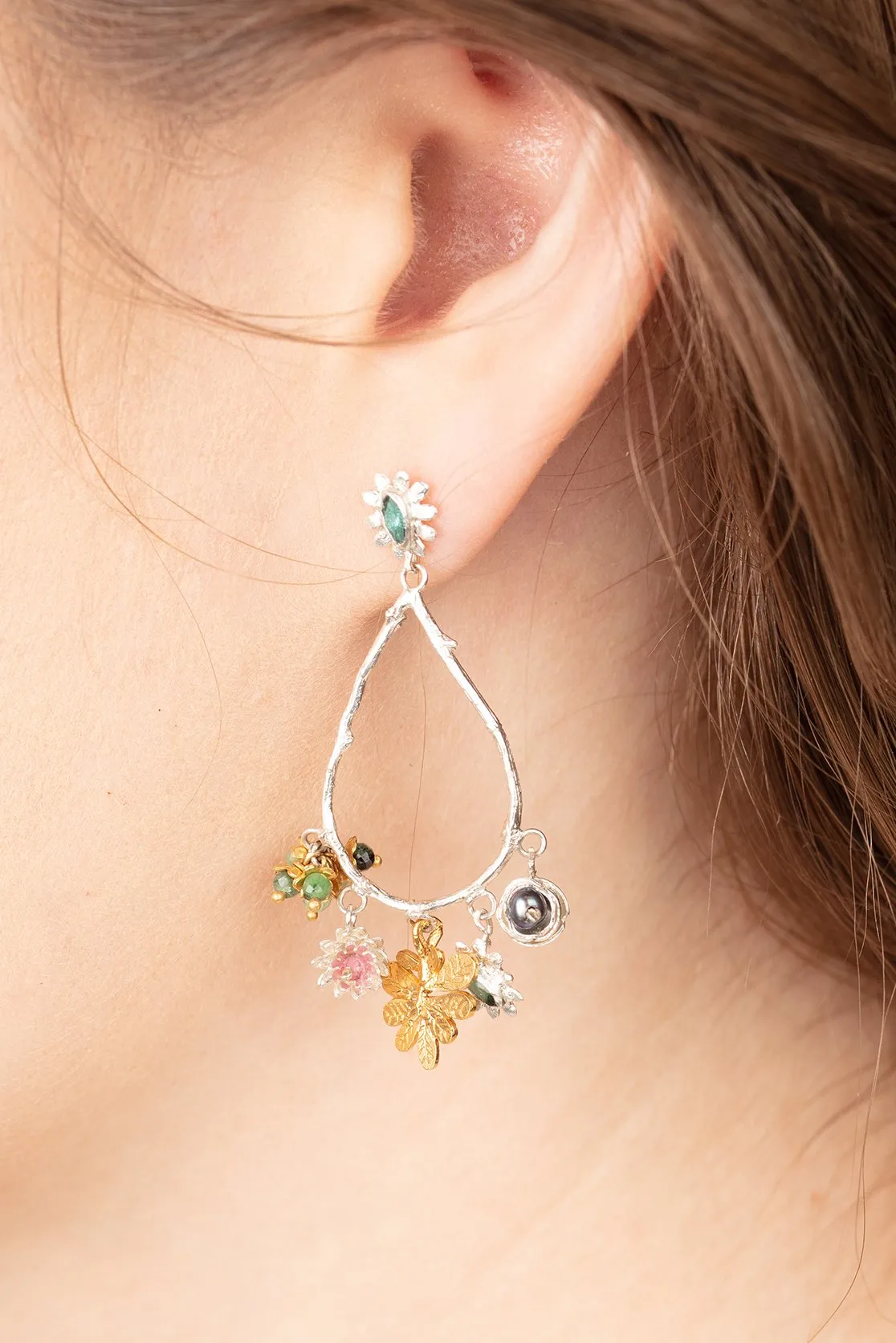 Handmade Jungle Fruit Earrings