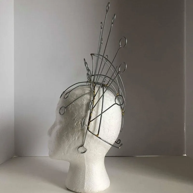 Headdress Wire Frame - Dots and Spikes