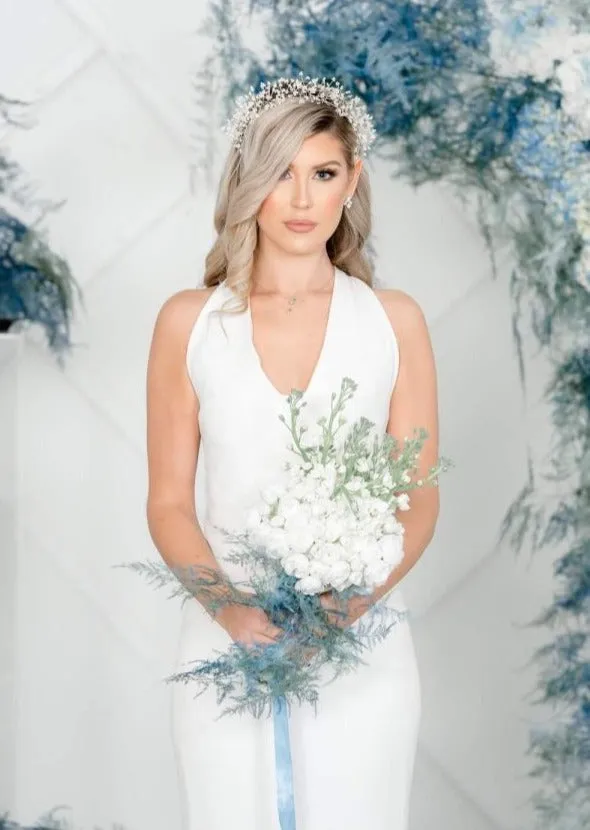 HOLLIS Babies Breath Bridal Crown