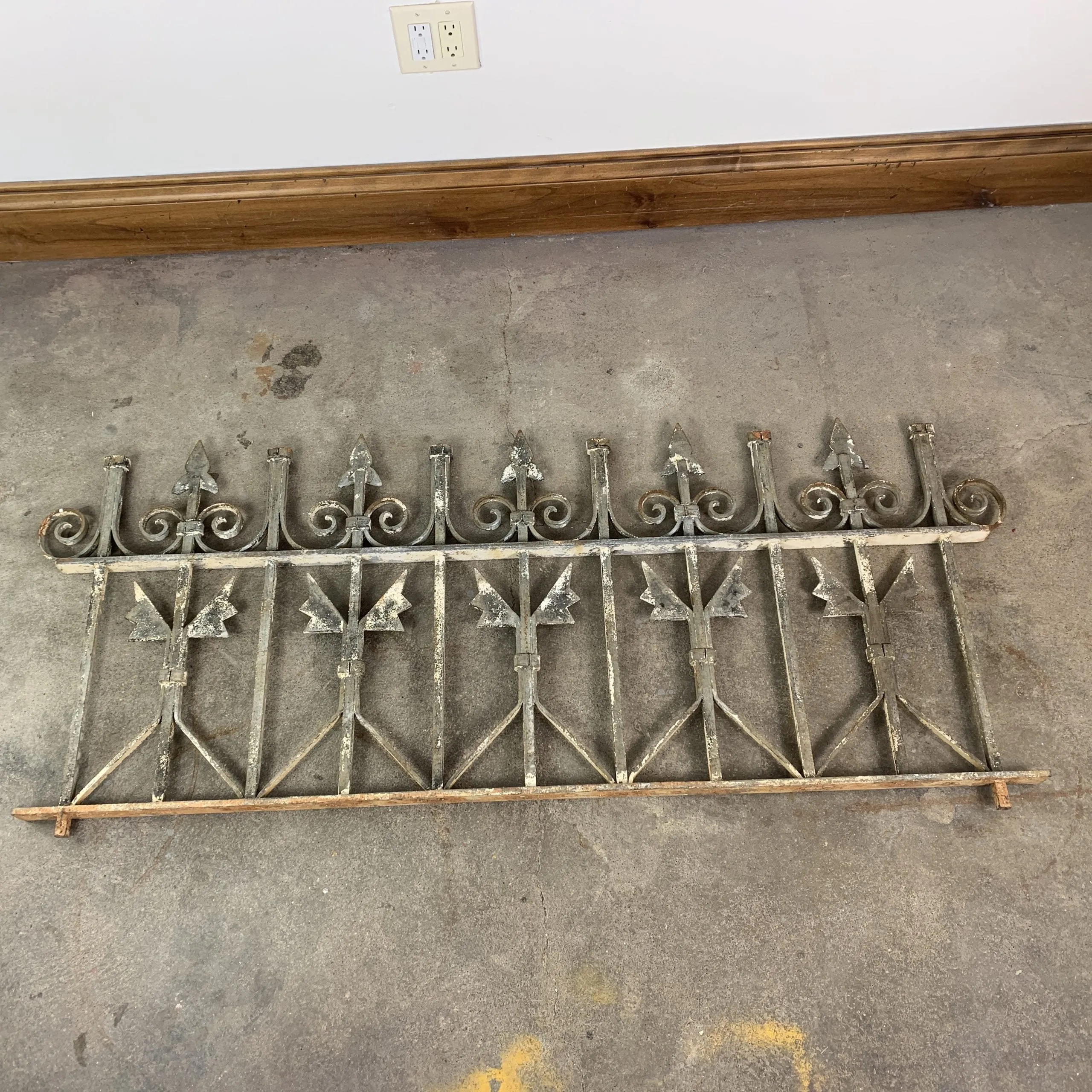 Iron Fence Segment, Vintage