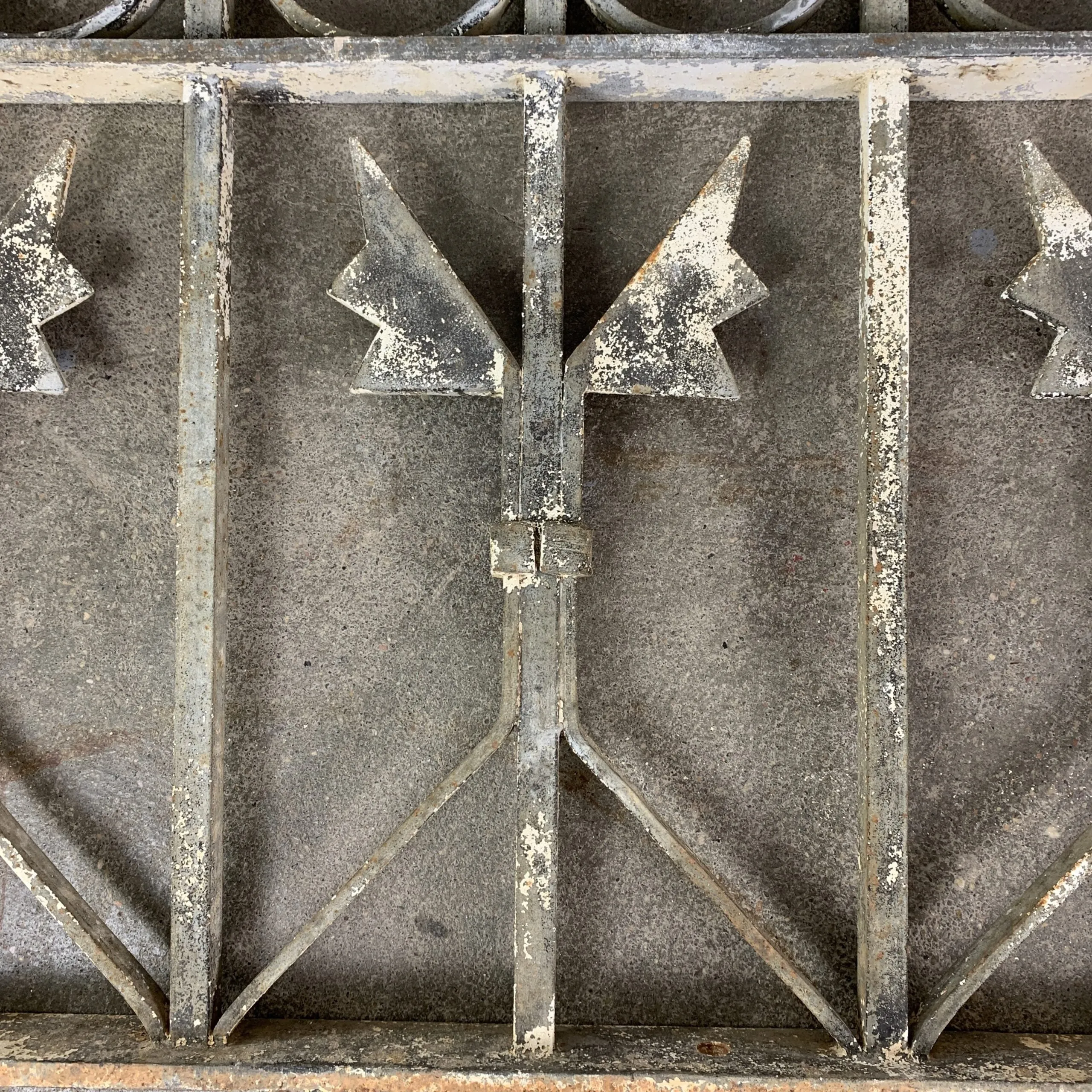 Iron Fence Segment, Vintage