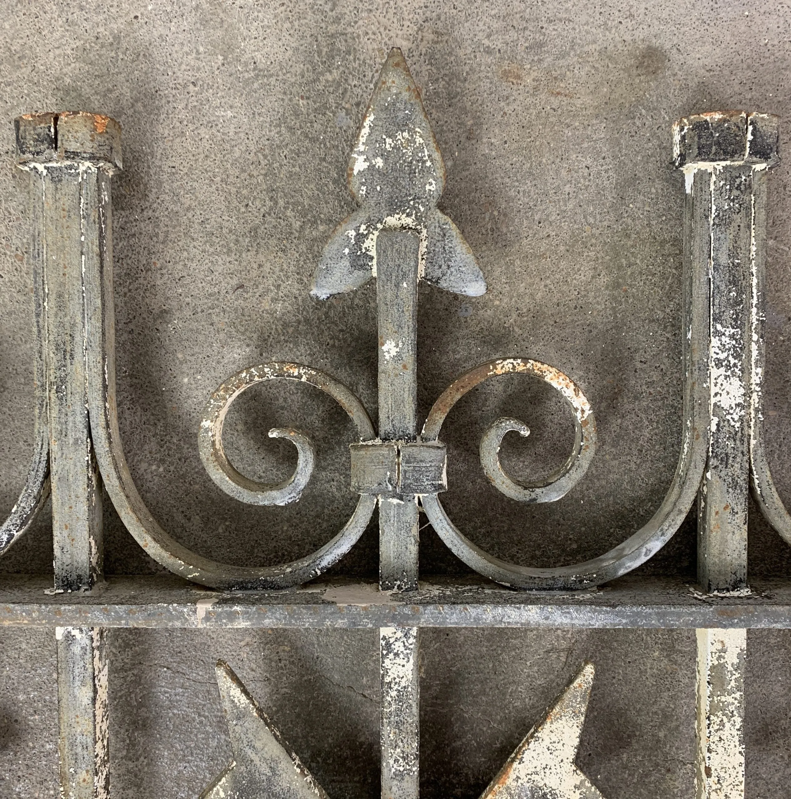Iron Fence Segment, Vintage