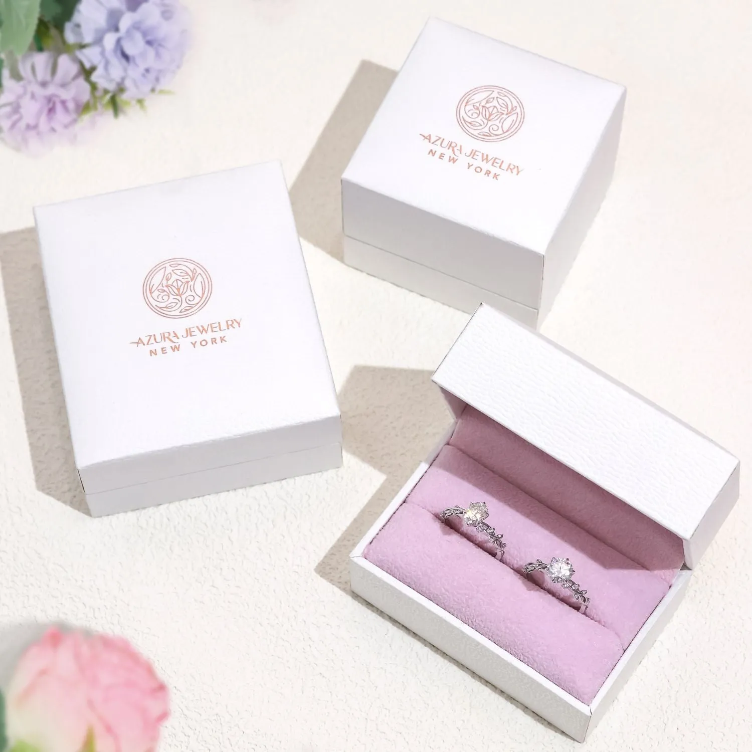 Lilac Blossom Amethyst Necklace and Earrings Set
