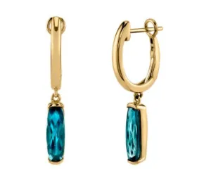 London Blue Topaz Earrings
