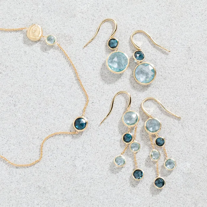 Marco Bicego Jaipur Color Two Strand Earrings OB1290-MIX725-Y