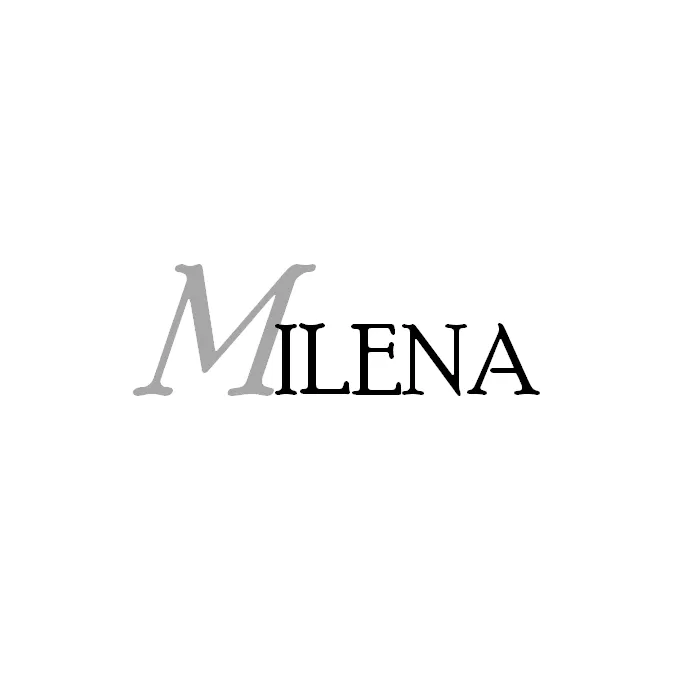 MILENA Gold Earrings with White Topaz