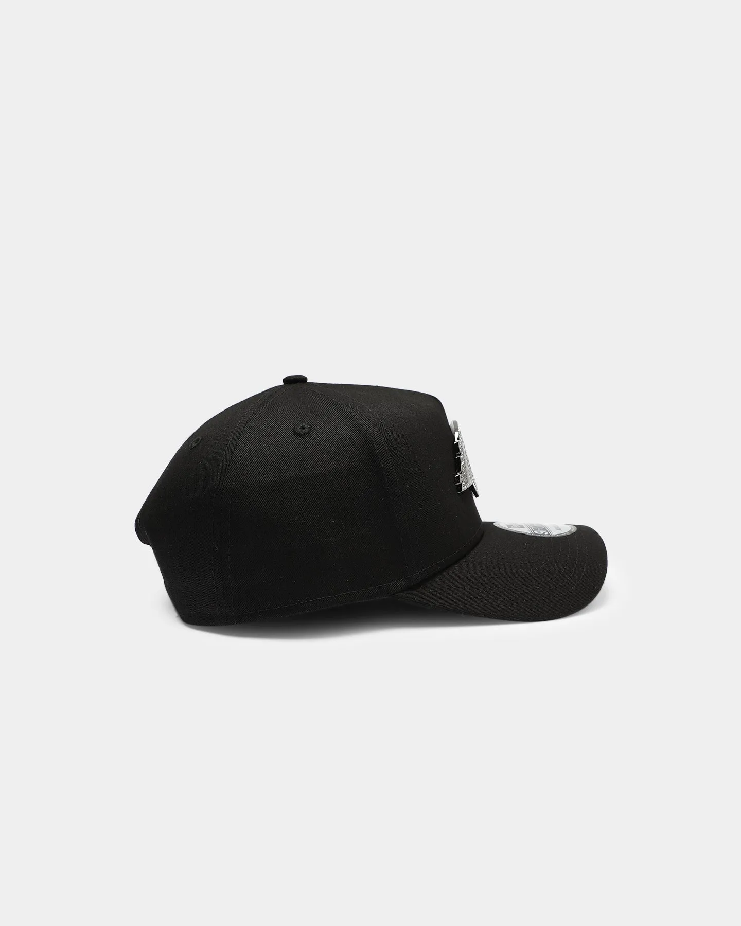 New Era Los Angeles Lakers Diamante 9FORTY A-Frame Snapback Black/Silver