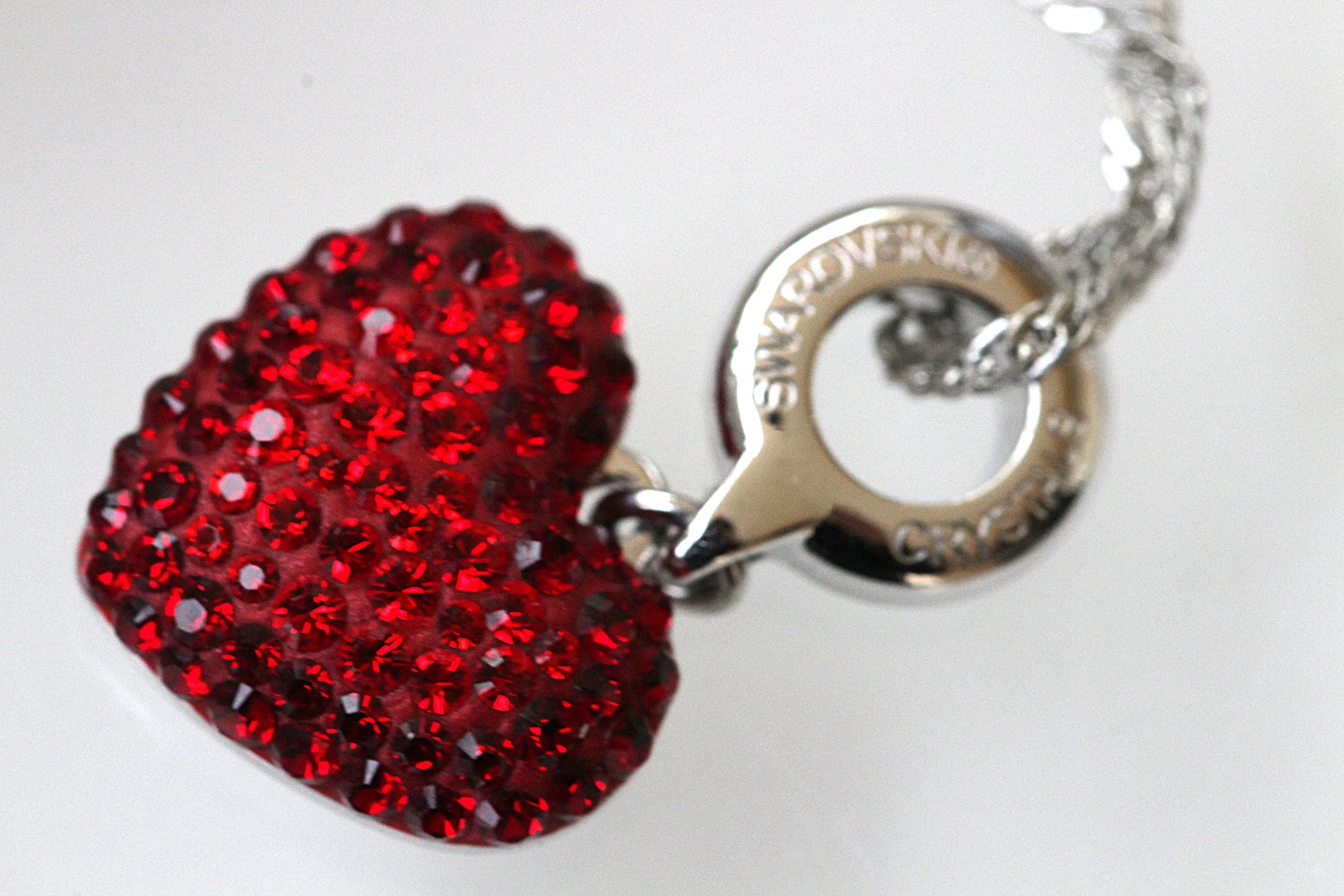 Red heart necklace Gift