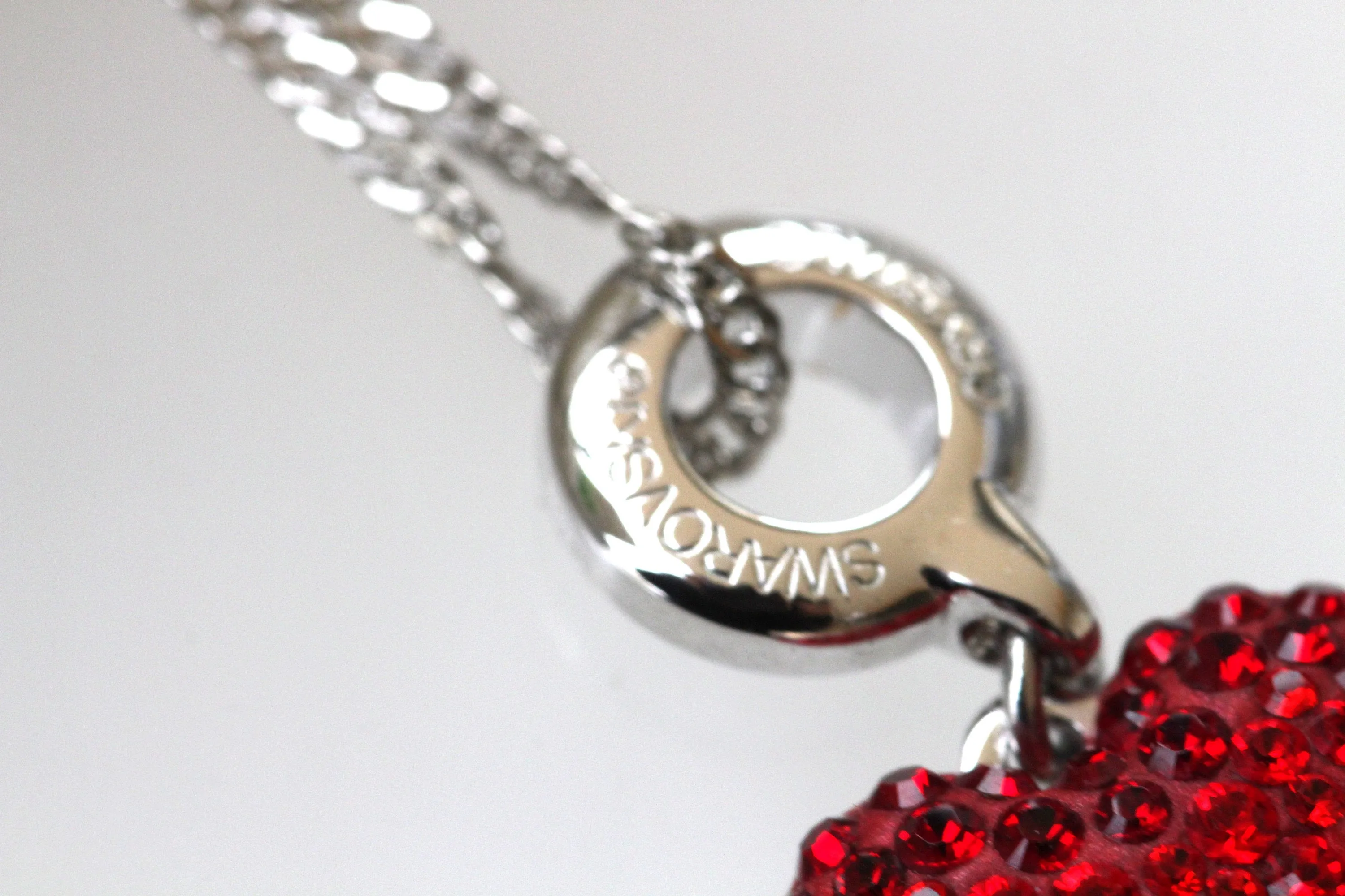 Red heart necklace Gift