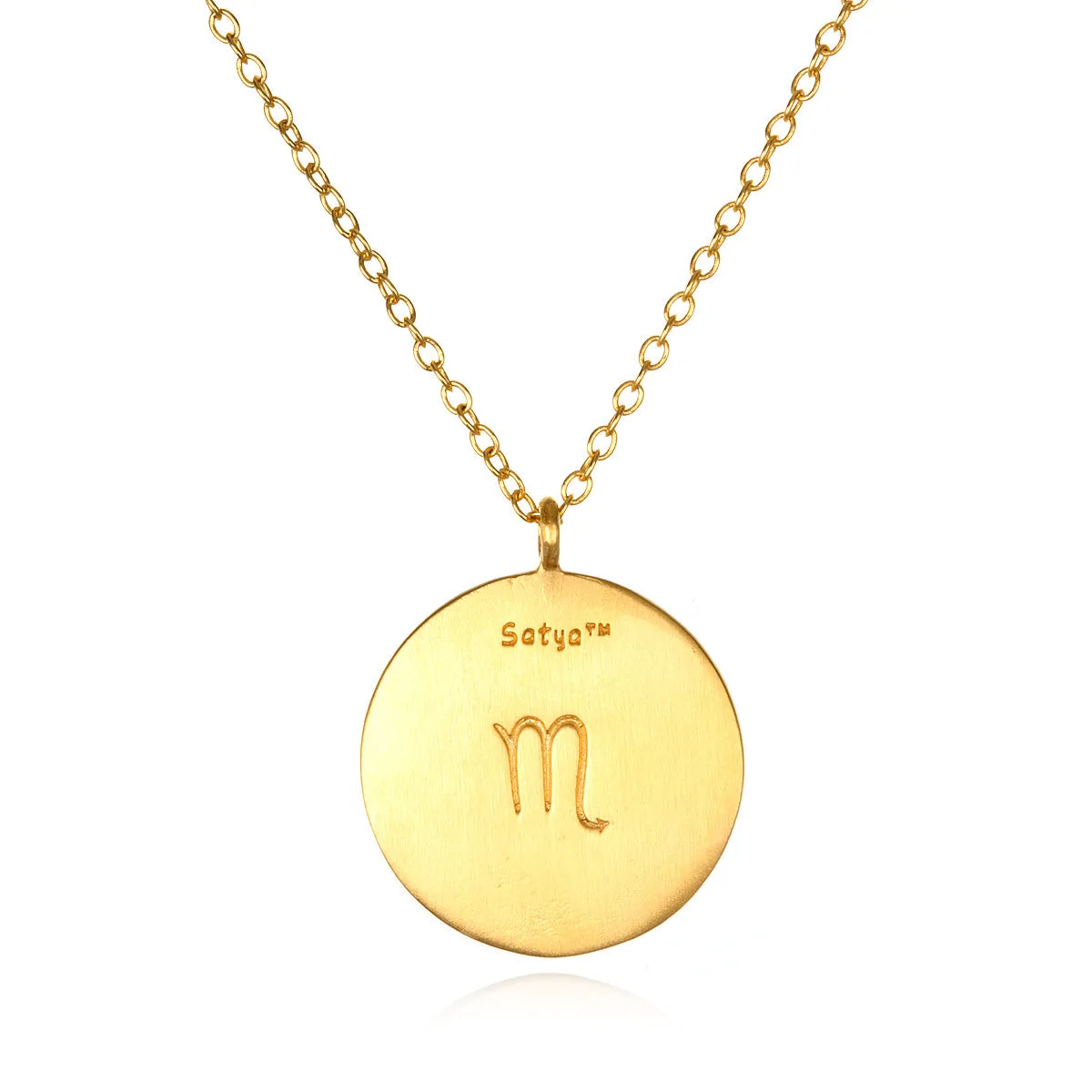 Scorpio Zodiac Necklace