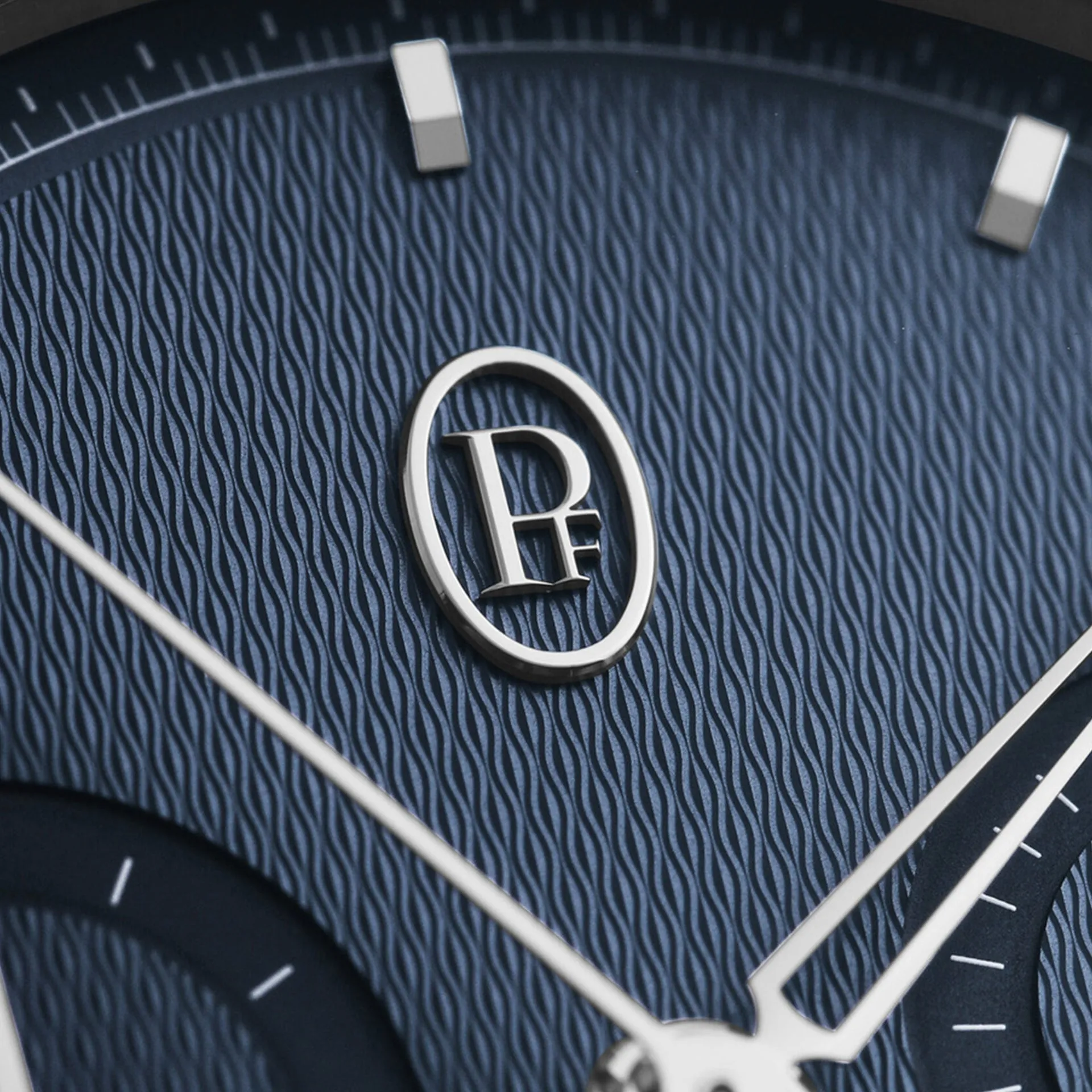 TONDA PF CHRONOGRAPH STEEL PLATINUM MILANO BLUE