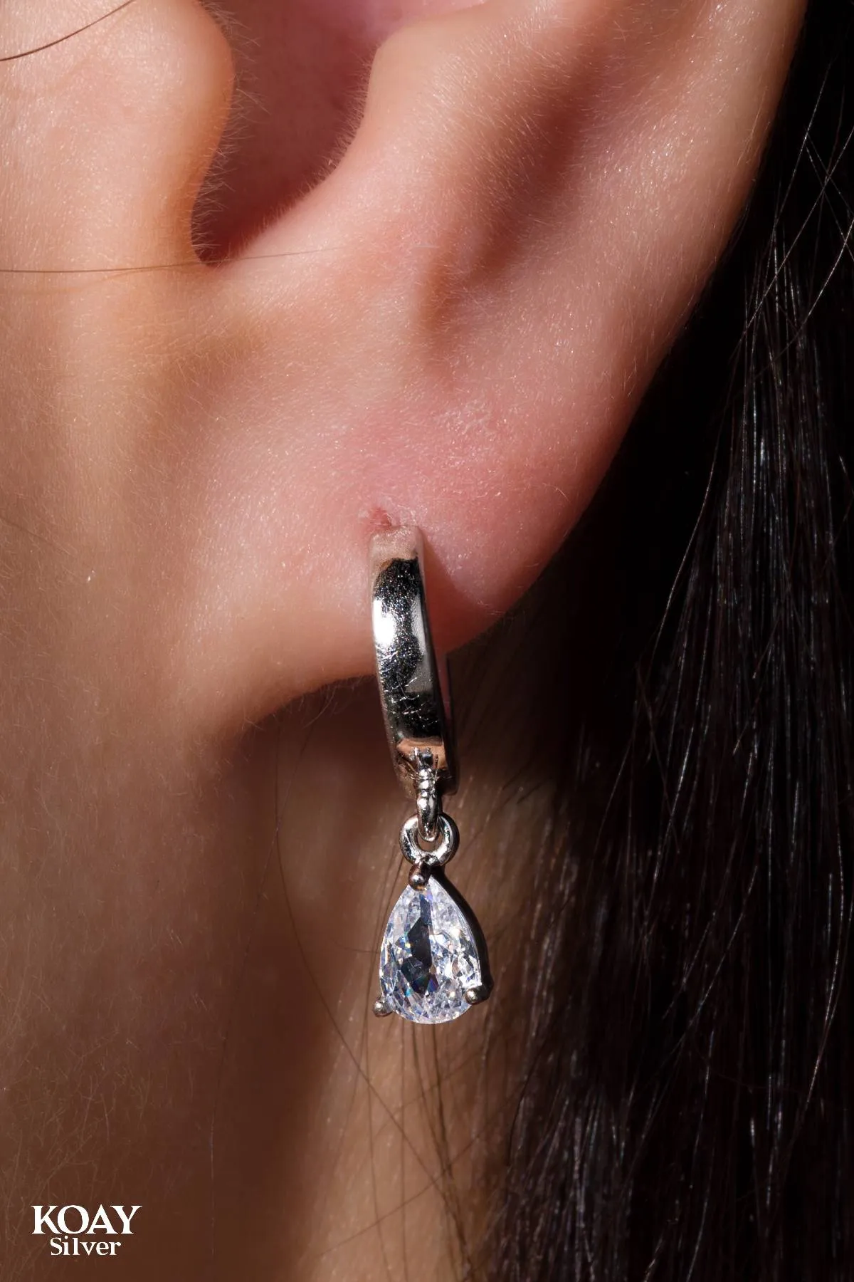 Zircon Hoop (018-Zircon)